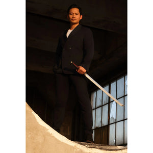 Navy Double Breasted Ultra Stretch Suit (Pre-Order)